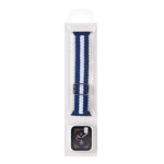Bộ Dây Đeo Đồng Hồ Dây Nylon Dệt Sọc Có Thể Điều Chỉnh + Ốp Đồng Hồ Cho Apple Watch Series, 7 41mm/6&SE&5&4 40mm/3&2&1 38mm, 7 45mm/6&SE&5&4 44mm/3&2&1 42mm