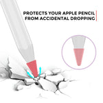 Bộ 8 chiếc nắp đầu bút silicone Stoyobe đa năng cho Apple Pencil 1 / 2, màu sắc hỗn hợp, nữ, nam