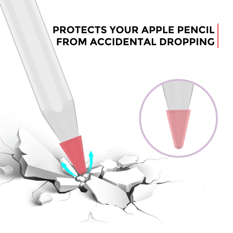 Bộ 8 chiếc nắp đầu bút silicone Stoyobe đa năng cho Apple Pencil 1 / 2, màu sắc hỗn hợp, nữ, nam
