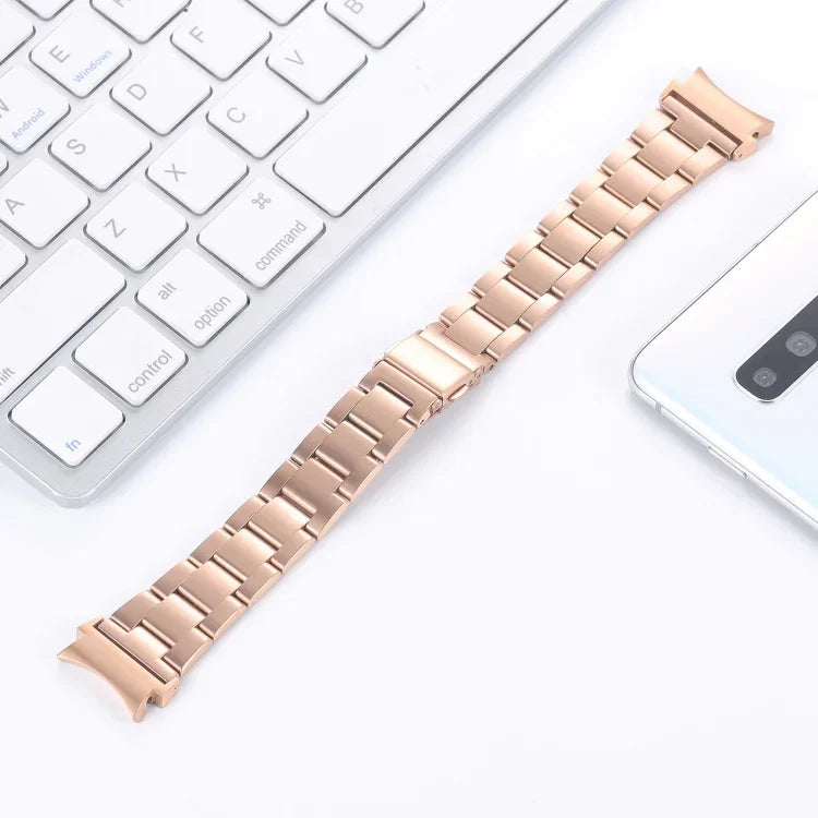 Dây đồng hồ thép nhỏ eo ba hạt, Dành cho Samsung Galaxy Watch4 40mm / 44mm