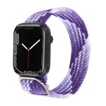 Dây đồng hồ bện nylon cho Apple Watch Series, 7 41mm / 6&SE&5&4 40mm / 3&2&1 38mm