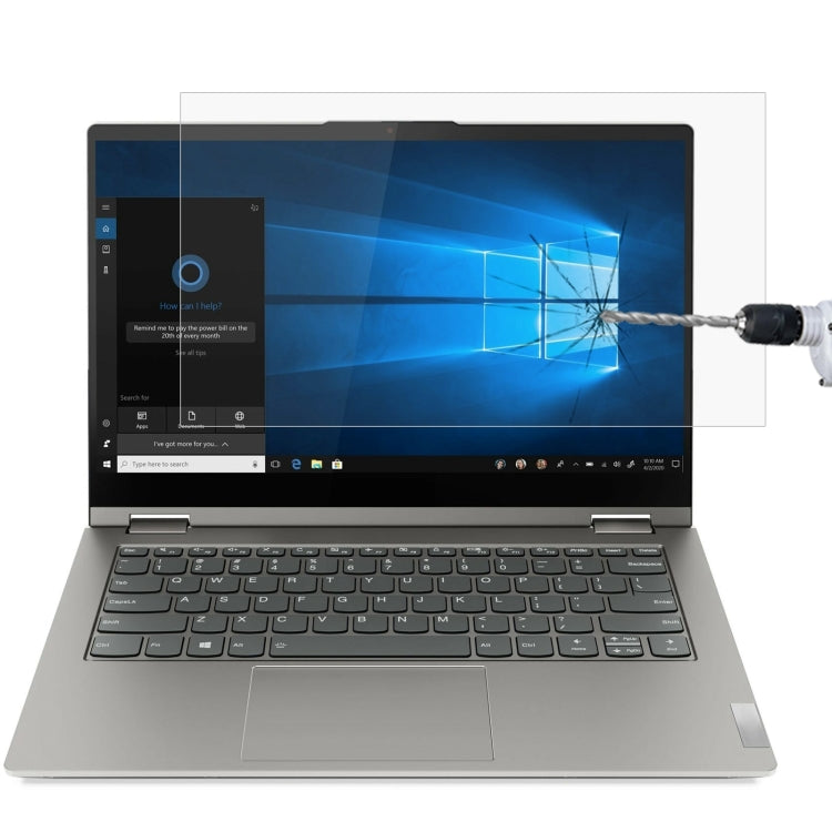 Miếng dán kính cường lực bảo vệ màn hình HD cho Lenovo IdeaPad 4G 14 inch, cho Lenovo IdeaPad 14s 14 inch, cho Lenovo Ideapad S130-14IGM 14 inch, cho Lenovo YOGA 5G, cho Lenovo YOGA 14c 14 inch, cho Lenovo YOGA 14s 14 inch
