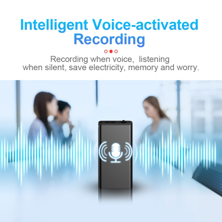 Máy ghi âm điều khiển giọng nói giảm tiếng ồn HD thông minh Q1, 8GB, 16GB, 32GB