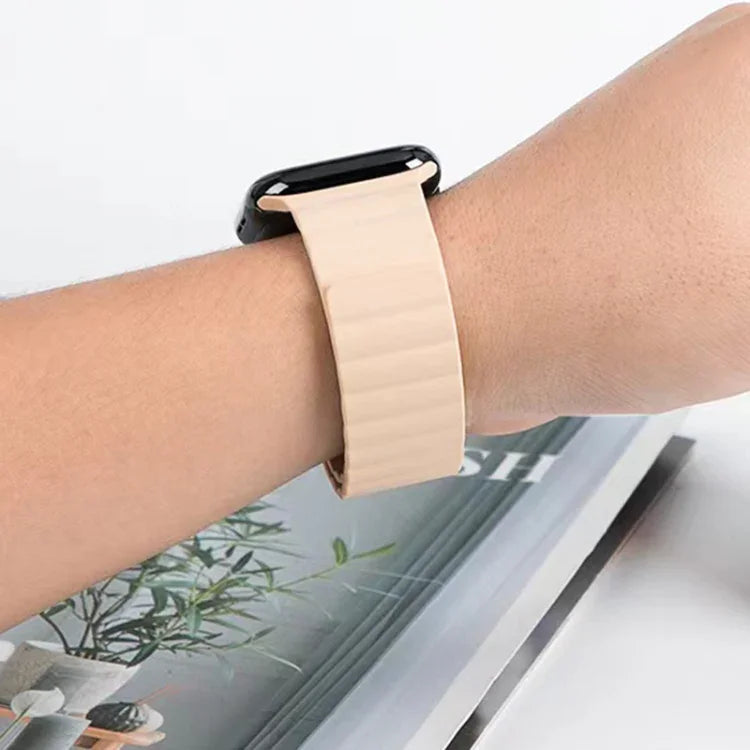 Dây đồng hồ nam châm silicone lỏng Mutural cho Apple Watch Series, 7 41mm / 6&SE&5&4 40mm / 3&2&1 38mm, 7 45mm / 6&SE&5&4 44mm / 3&2&1 42mm