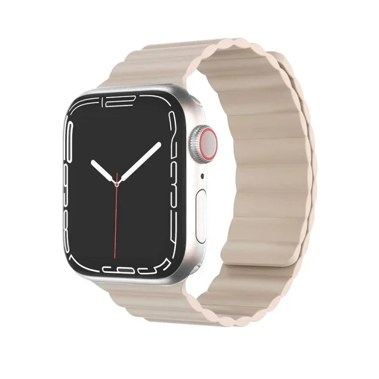 Dây đồng hồ nam châm silicone lỏng Mutural cho Apple Watch Series, 7 41mm / 6&SE&5&4 40mm / 3&2&1 38mm, 7 45mm / 6&SE&5&4 44mm / 3&2&1 42mm