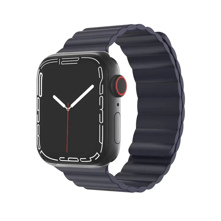 Dây đồng hồ nam châm silicone lỏng Mutural cho Apple Watch Series, 7 41mm / 6&SE&5&4 40mm / 3&2&1 38mm, 7 45mm / 6&SE&5&4 44mm / 3&2&1 42mm