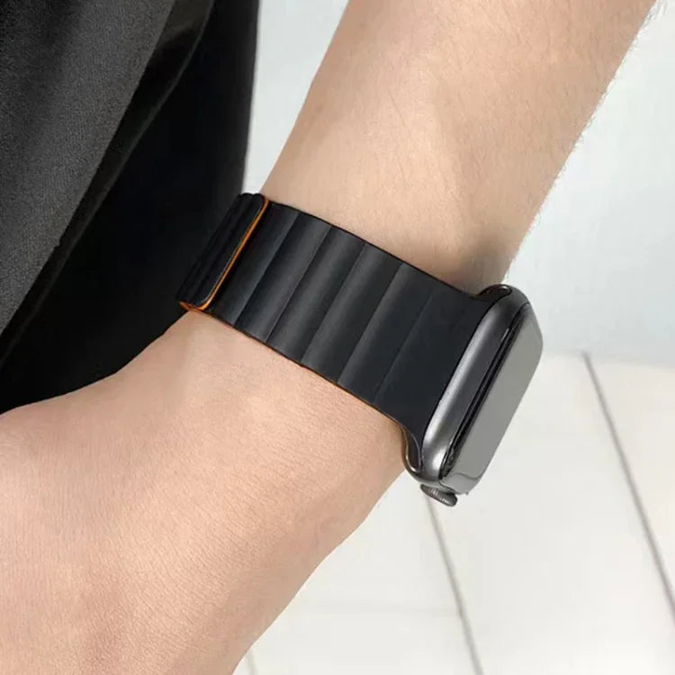 Dây đồng hồ nam châm silicone lỏng Mutural Moran Series cho Apple Watch Series, 7 41mm / 6&SE&5&4 40mm / 3&2&1 38mm, 7 45mm / 6&SE&5&4 44mm / 3&2&1 42mm