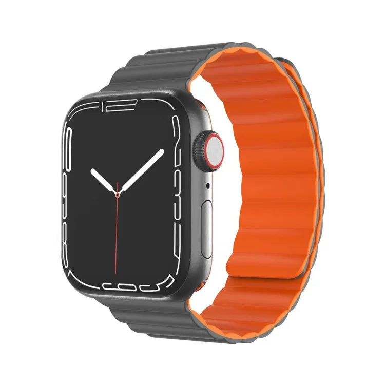 Dây đồng hồ nam châm silicone lỏng Mutural Moran Series cho Apple Watch Series, 7 41mm / 6&SE&5&4 40mm / 3&2&1 38mm, 7 45mm / 6&SE&5&4 44mm / 3&2&1 42mm