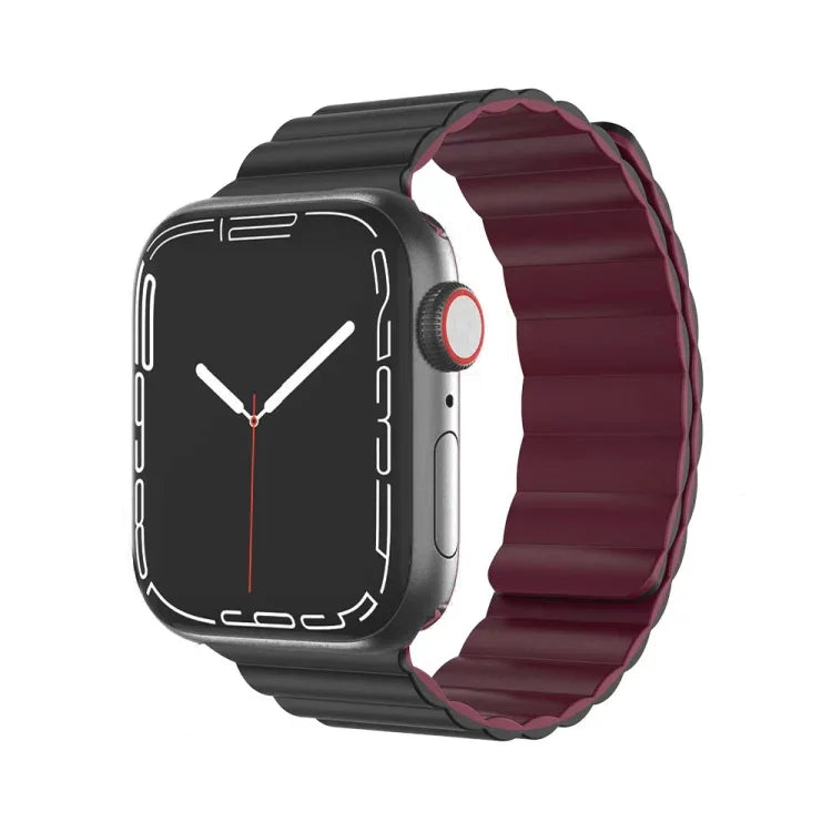 Dây đồng hồ nam châm silicone lỏng Mutural Moran Series cho Apple Watch Series, 7 41mm / 6&SE&5&4 40mm / 3&2&1 38mm, 7 45mm / 6&SE&5&4 44mm / 3&2&1 42mm