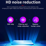 Máy ghi âm điều khiển giọng nói giảm tiếng ồn HD thông minh Q37, 4GB, 8GB, 16GB, 32GB