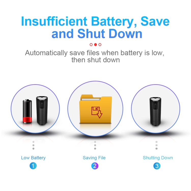 Máy ghi âm điều khiển giọng nói từ xa giảm tiếng ồn HD thông minh Q51, 4GB, 8GB, 16GB