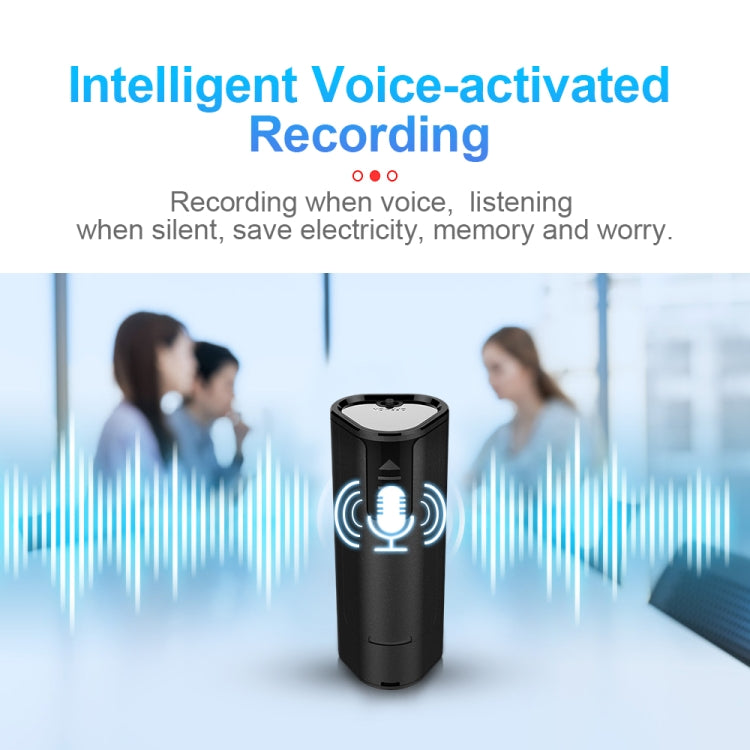 Máy ghi âm điều khiển giọng nói từ xa giảm tiếng ồn HD thông minh Q51, 4GB, 8GB, 16GB
