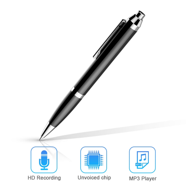 Bút ghi âm kỹ thuật số giảm tiếng ồn HD thông minh Q90, 4GB, 8GB, 16GB, 32GB