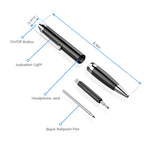 Bút ghi âm kỹ thuật số giảm tiếng ồn HD thông minh Q90, 4GB, 8GB, 16GB, 32GB