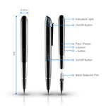 Bút ghi âm hội nghị điều khiển giọng nói giảm tiếng ồn độ nét cao AI thông minh Q9, 4GB, 8GB, 16GB, 32GB