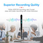Bút ghi âm hội nghị điều khiển giọng nói giảm tiếng ồn độ nét cao AI thông minh Q9, 4GB, 8GB, 16GB, 32GB