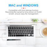 Bút ghi âm hội nghị điều khiển giọng nói giảm tiếng ồn độ nét cao AI thông minh Q9, 4GB, 8GB, 16GB, 32GB