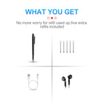 Bút ghi âm hội nghị điều khiển giọng nói giảm tiếng ồn độ nét cao AI thông minh Q9, 4GB, 8GB, 16GB, 32GB