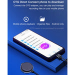 Máy ghi âm điều khiển giọng nói giảm tiếng ồn độ nét cao AI thông minh Q39, 4GB, 8GB, 16GB, 32GB