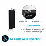 Máy ghi âm điều khiển giọng nói giảm tiếng ồn độ nét cao AI thông minh X2, 4GB, 8GB, 16GB, 32GB