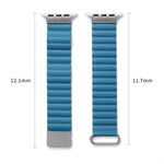 Dây đồng hồ da nam châm cho Apple Watch Series, 7 41mm / 6&SE&5&4 40mm / 3&2&1 38mm, 7 45mm / 6&SE&5&4 44mm / 3&2&1 42mm