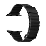 Dây đồng hồ da nam châm cho Apple Watch Series, 7 41mm / 6&SE&5&4 40mm / 3&2&1 38mm, 7 45mm / 6&SE&5&4 44mm / 3&2&1 42mm