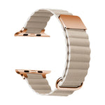 Dây đồng hồ da nam châm cho Apple Watch Series, 7 41mm / 6&SE&5&4 40mm / 3&2&1 38mm, 7 45mm / 6&SE&5&4 44mm / 3&2&1 42mm