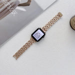 Dây đồng hồ thép không gỉ sọc năm baht cho Apple Watch Series, 7 41mm / 6&SE&5&4 40mm / 3&2&1 38mm, 7 45mm / 6&SE&5&4 44mm / 3&2&1 42mm
