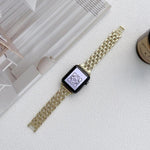 Dây đồng hồ thép không gỉ sọc năm baht cho Apple Watch Series, 7 41mm / 6&SE&5&4 40mm / 3&2&1 38mm, 7 45mm / 6&SE&5&4 44mm / 3&2&1 42mm