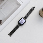 Dây đồng hồ thép không gỉ sọc năm baht cho Apple Watch Series, 7 41mm / 6&SE&5&4 40mm / 3&2&1 38mm, 7 45mm / 6&SE&5&4 44mm / 3&2&1 42mm
