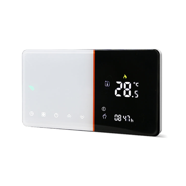 Bộ điều nhiệt sưởi nhà thông minh 220V AC 3A BHT-005-GC cho hộp EU, điều khiển nồi hơi chỉ với cảm biến bên trong, BHT-005-GC