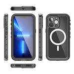 PC + TPU + PET Shockproof Magsafe Waterproof Phone Case, For iPhone 13 Pro, For iPhone 13