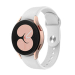 Dây đồng hồ silicone khóa ngược cho Samsung Galaxy Watch4 40&44mm/Watch4 Classic 42&46mm