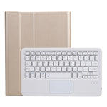 Bao da bàn phím Bluetooth phím vuông họa tiết da cừu A07B-A có điều khiển cảm ứng cho iPad, cho iPad 9.7 2018 & 2017 / Pro 9.7 inch / Air 2, cho iPad Pro 10.5 inch / 10.2 2021 & 2020 & 2019 / Air 3