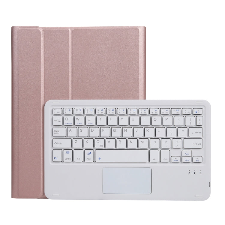 Bao da bàn phím Bluetooth phím vuông họa tiết da cừu A07B-A có điều khiển cảm ứng cho iPad, cho iPad 9.7 2018 & 2017 / Pro 9.7 inch / Air 2, cho iPad Pro 10.5 inch / 10.2 2021 & 2020 & 2019 / Air 3