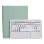 Bao da bàn phím Bluetooth phím vuông họa tiết da cừu A07B-A có điều khiển cảm ứng cho iPad, cho iPad 9.7 2018 & 2017 / Pro 9.7 inch / Air 2, cho iPad Pro 10.5 inch / 10.2 2021 & 2020 & 2019 / Air 3