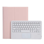 Bao da bàn phím Bluetooth phím vuông họa tiết da cừu A07B-A có điều khiển cảm ứng cho iPad, cho iPad 9.7 2018 & 2017 / Pro 9.7 inch / Air 2, cho iPad Pro 10.5 inch / 10.2 2021 & 2020 & 2019 / Air 3