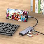 Bộ chia đa chức năng amalink 95123D Type-C / USB-C sang HDMI + 3 cổng USB + PD 3.0, mã 95123D