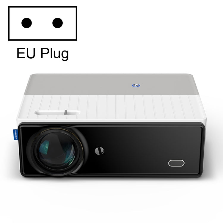 Máy chiếu kỹ thuật số LCD + LED HD D5000 1920x1080P 420ANSI 6000 Lumens, Phiên bản cơ bản, Chiếu màn hình, Android 9.0