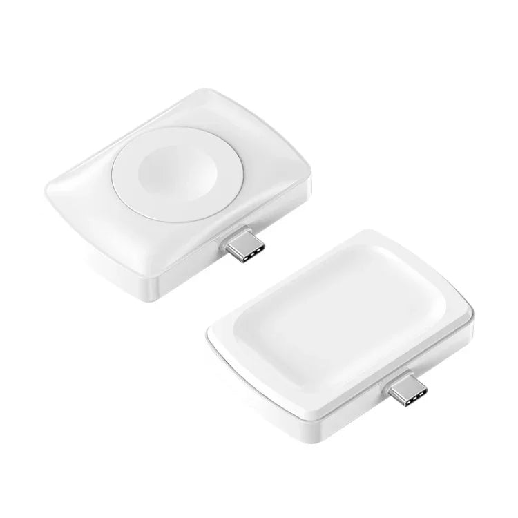 Sạc không dây hai mặt tai nghe và đồng hồ giao diện Type-C JJT-997 cho AirPods & iWatch