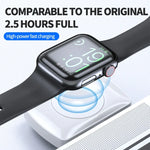Sạc không dây hai mặt tai nghe và đồng hồ giao diện Type-C JJT-997 cho AirPods & iWatch