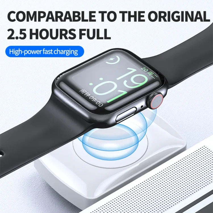 Sạc không dây hai mặt tai nghe và đồng hồ giao diện Type-C JJT-997 cho AirPods & iWatch