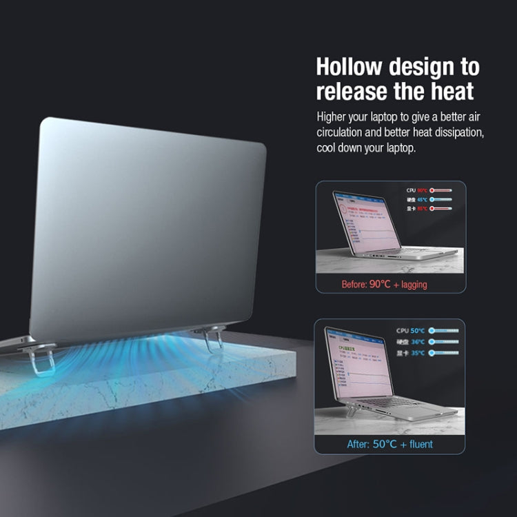 Giá đỡ laptop NILLKIN Bolster Plus dính ba tốc độ điều chỉnh hợp kim kẽm