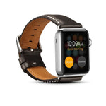 Dây đồng hồ da bò phủ sáp dầu phong cách cổ điển, Dành cho Apple Watch Series, Dành cho Apple Watch Series 5