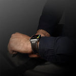 Dây đồng hồ da bò phủ sáp dầu phong cách cổ điển, Dành cho Apple Watch Series, Dành cho Apple Watch Series 5
