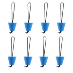 Kayak Silicone Drain Hole Plug, A6699 4 in 1 Black, A6701 8 in 1 Blue