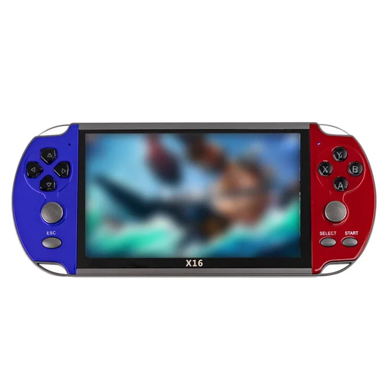 Máy chơi game cầm tay cổ điển X16 màn hình 6,5 inch với bộ nhớ 8GB, X16 8GB 6,5 inch