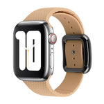 Dây đồng hồ silicone khóa đen cho Apple Watch Series, 7 41mm / 6&SE&5&4 40mm / 3&2&1 38mm