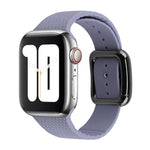 Dây đồng hồ silicone khóa đen cho Apple Watch Series, 7 41mm / 6&SE&5&4 40mm / 3&2&1 38mm