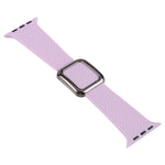 Dây đồng hồ silicone khóa đen cho Apple Watch Series, 7 41mm / 6&SE&5&4 40mm / 3&2&1 38mm